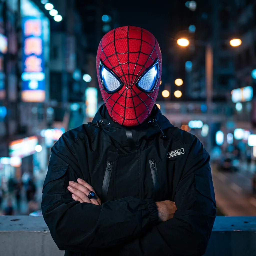 HeroVision™ - Spider-Man mask with expressive moving eyes