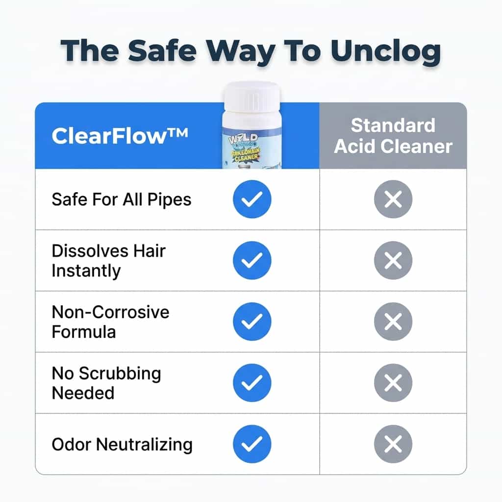 ClearFlow™ - Fast-Acting Drain Cleaner