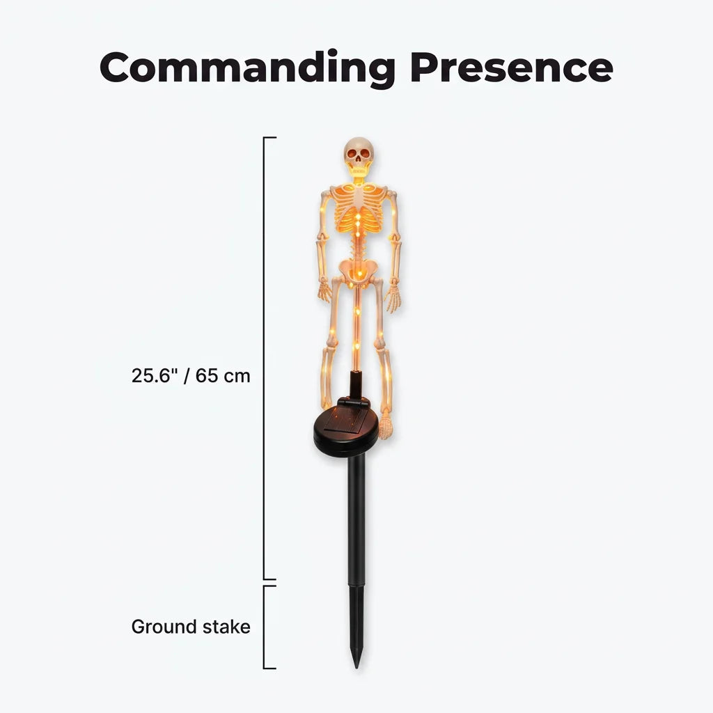 NightBone™ - Solar Powered Halloween Skeleton Stake Light