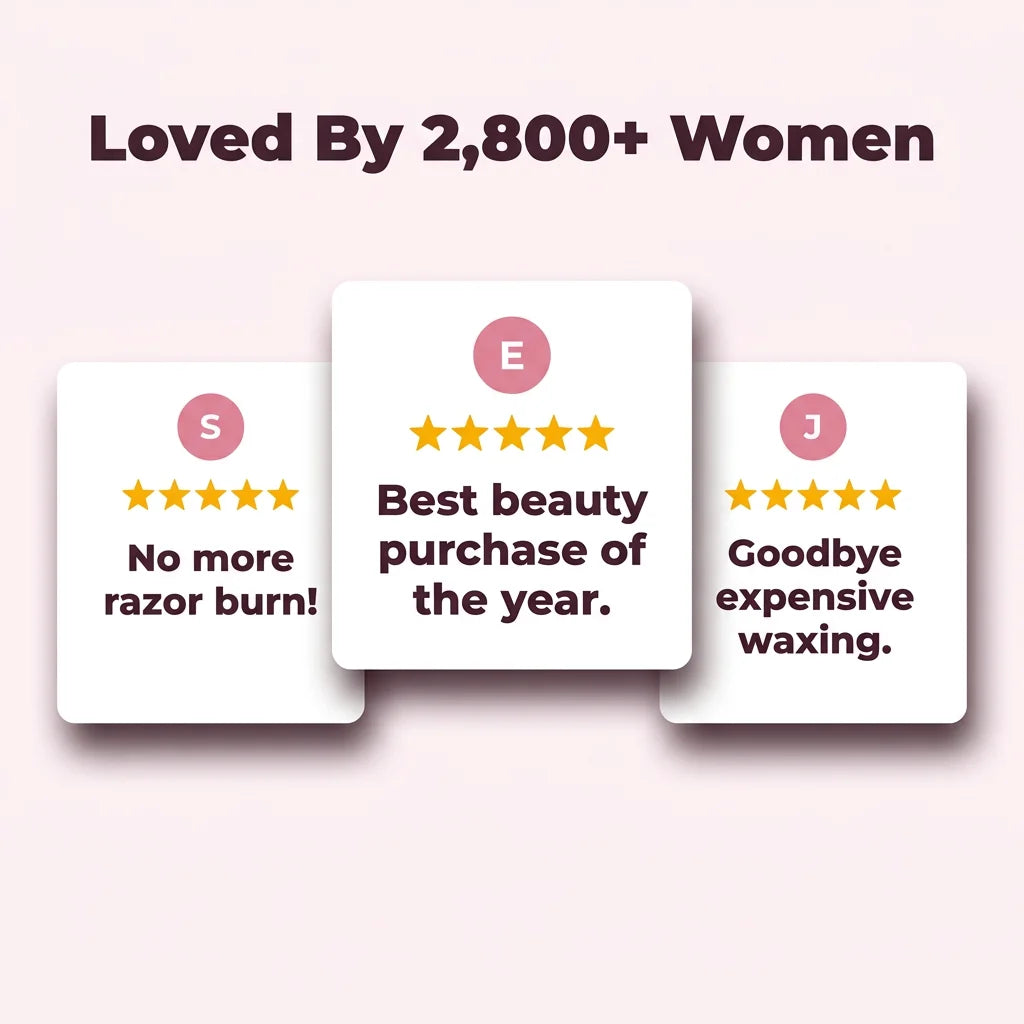 SafeClear™ - Painless and irritation free hair removal for silky smooth skin