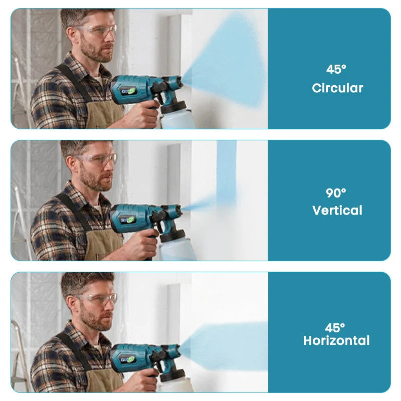 PowerPaint™ - Cordless high-pressure paint sprayer for professional finishes