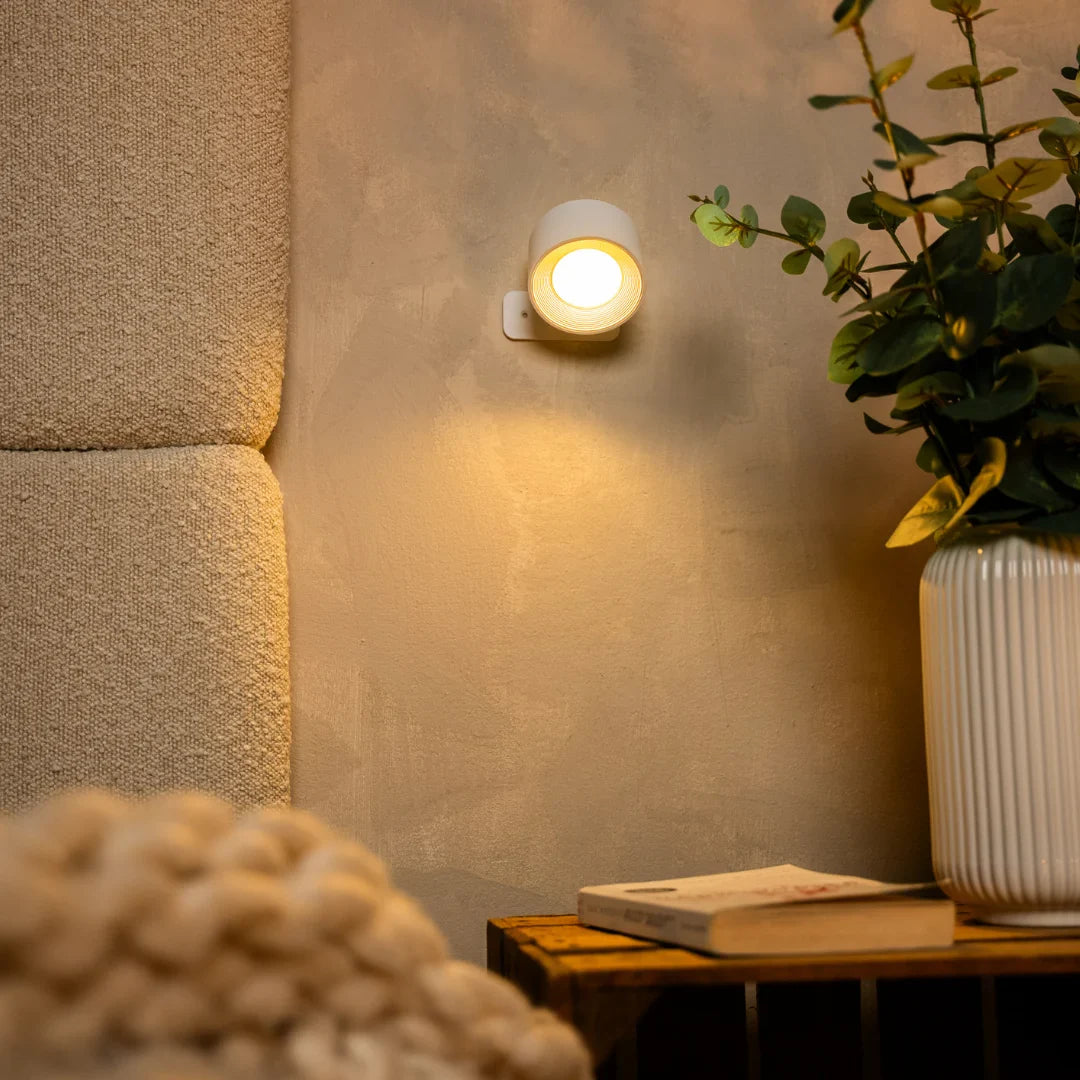 Wireless Magnetic Wall Lamp – 360° Rotating Light