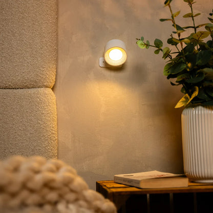 Wireless Magnetic Wall Lamp – 360° Rotating Light