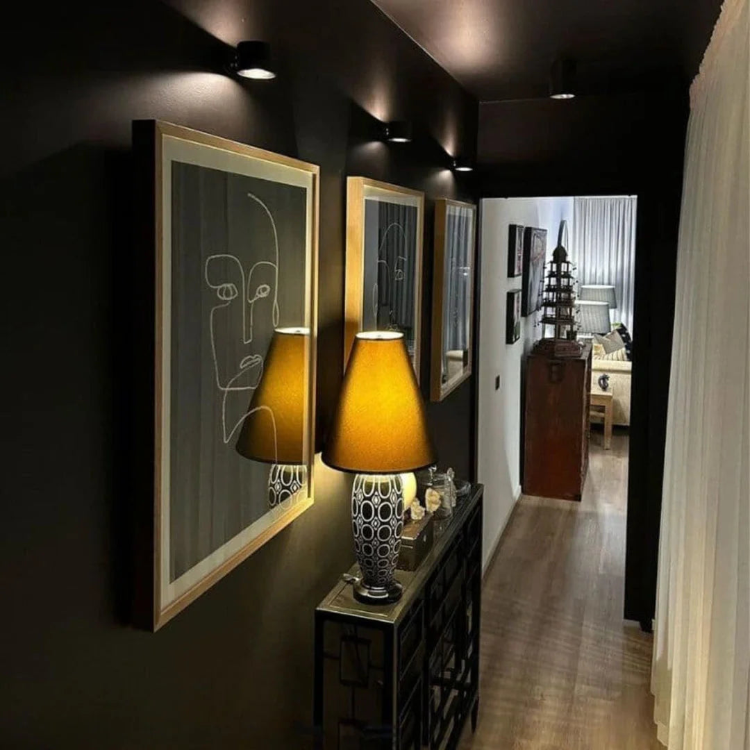 Wireless Magnetic Wall Lamp – 360° Rotating Light