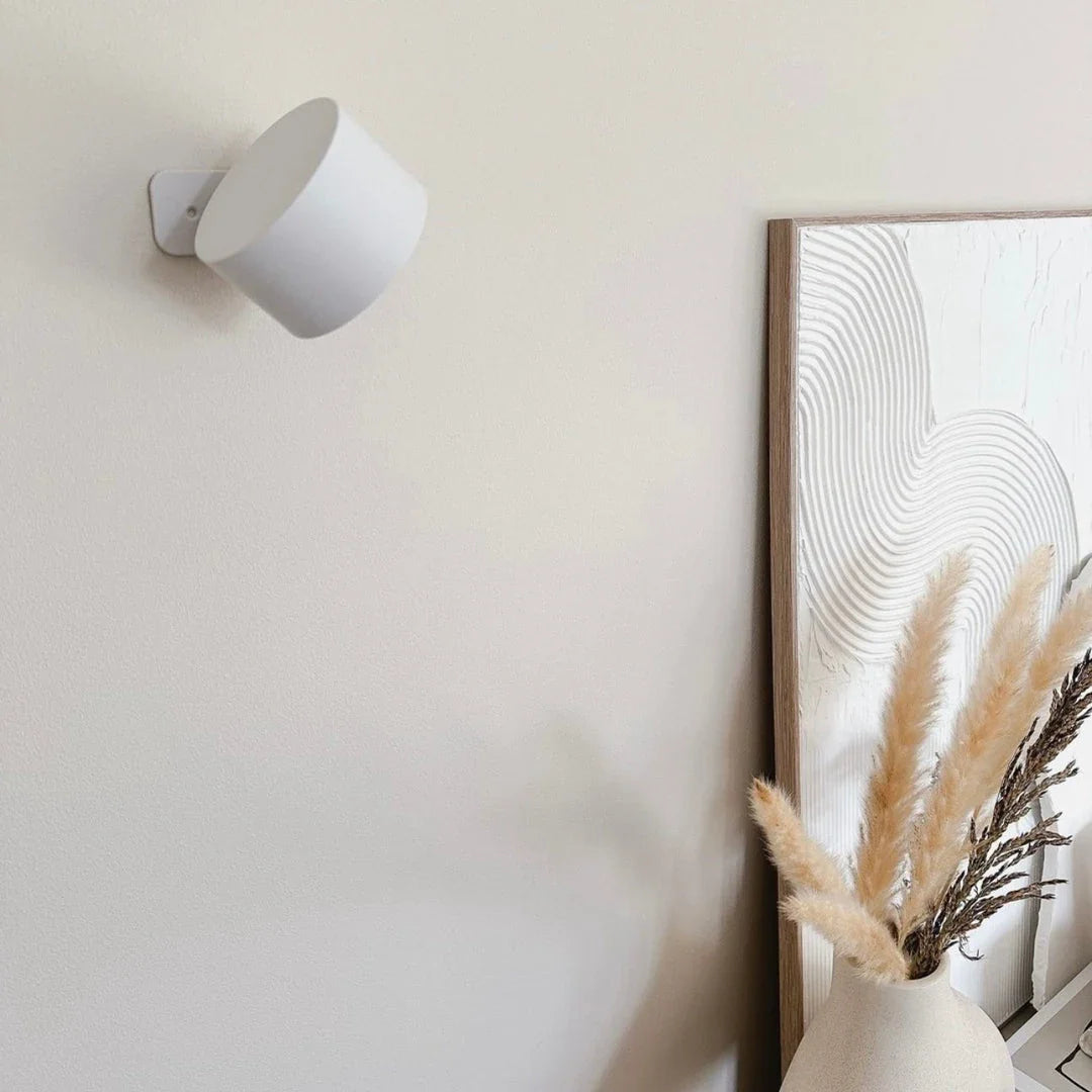 Wireless Magnetic Wall Lamp – 360° Rotating Light
