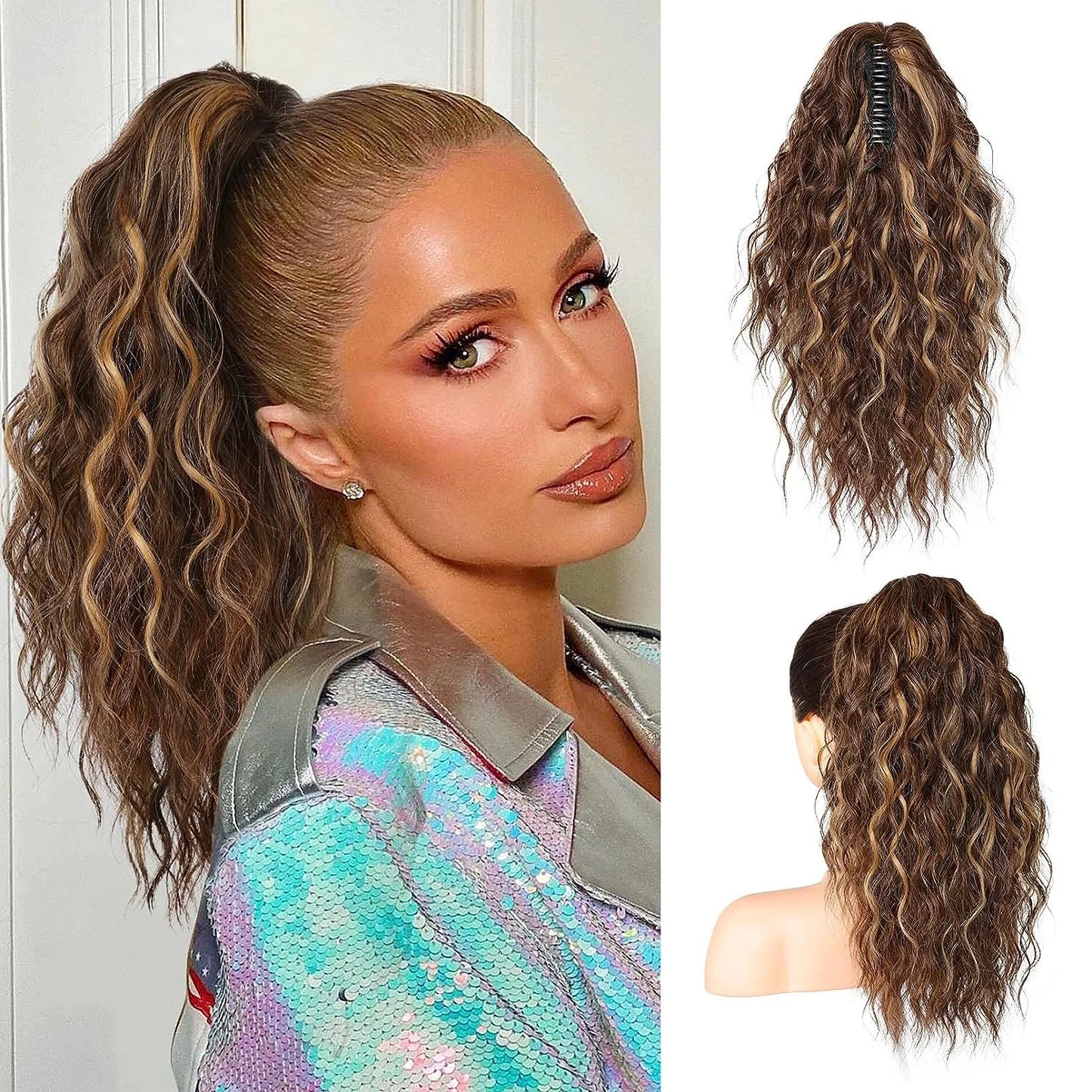 EasyPony™ - 18 Inch Curly Wavy Volumizing Extension