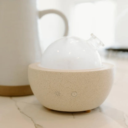 PureAroma™ - Elegant glass dome aromatherapy diffuser