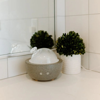 PureAroma™ - Elegant glass dome aromatherapy diffuser