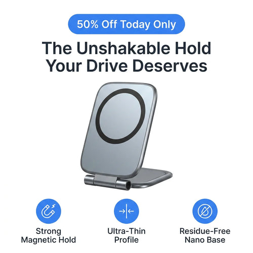 Magnetic Car Phone Mount - Strong Magnetic Phone Holder