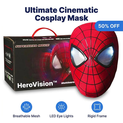 HeroVision™ - Spider-Man mask with expressive moving eyes