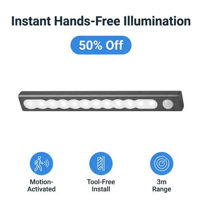 MotionShine™ - Automatic motion sensor LED lighting