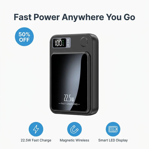 MaxPower™ - 20,000 mAh portable charger with 22.5W fast charging
