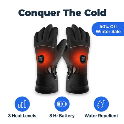 ThermoFit™ - Vyhrievané rukavice s 3 nastaviteľnými úrovňami ohrevu