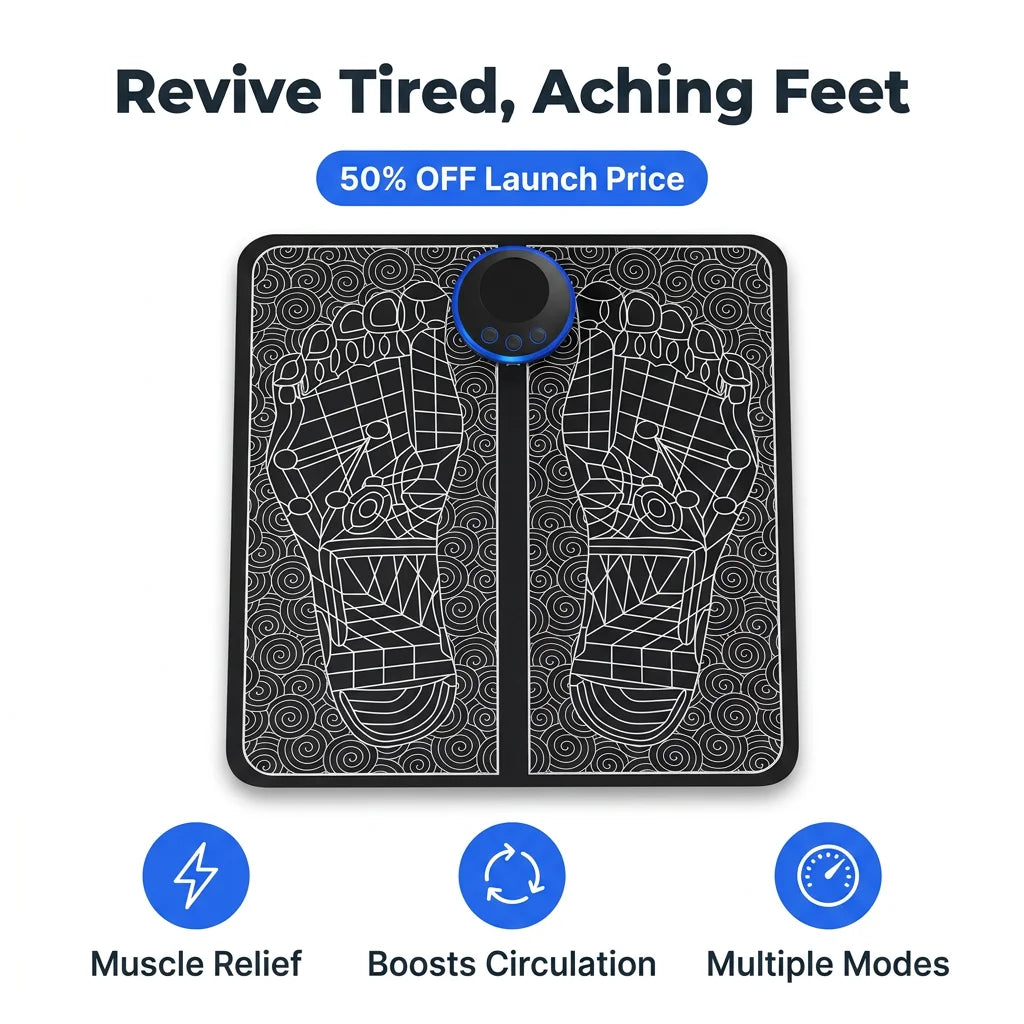 FootPulse™ - EMS Foot Massage Cushion for Targeted Relief