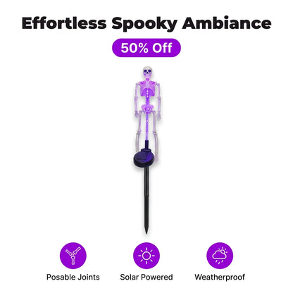 NightBone™ - Solar Powered Halloween Skeleton Stake Light