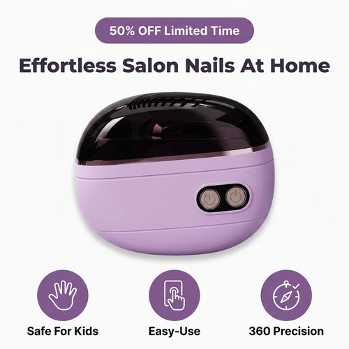 SmartTrim™ - 2-in-1 professional salon-quality nail clipper and polisher