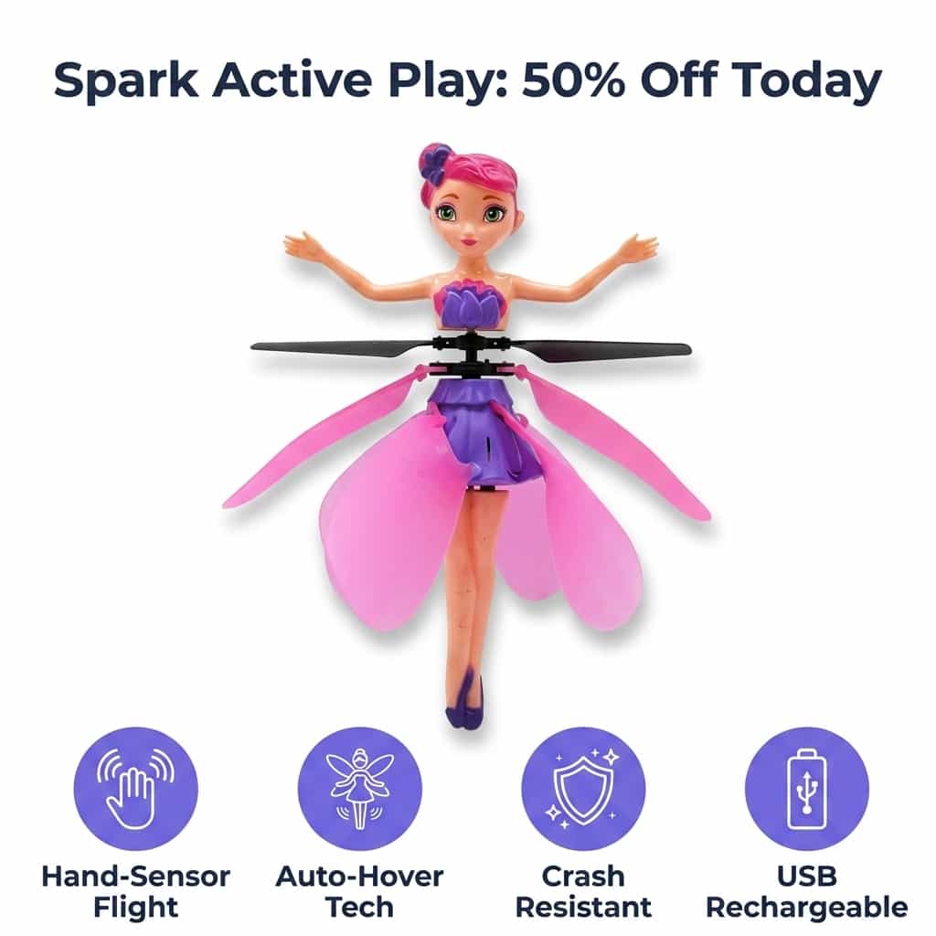 MagicFly™ - Jouet interactif de fée volante