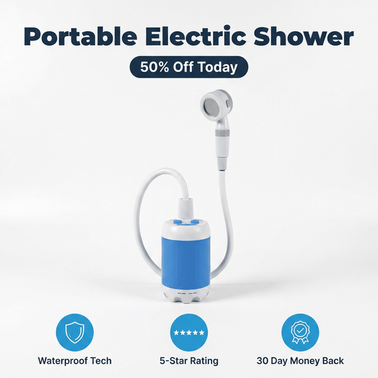SmartShower™ - Portable outdoor shower