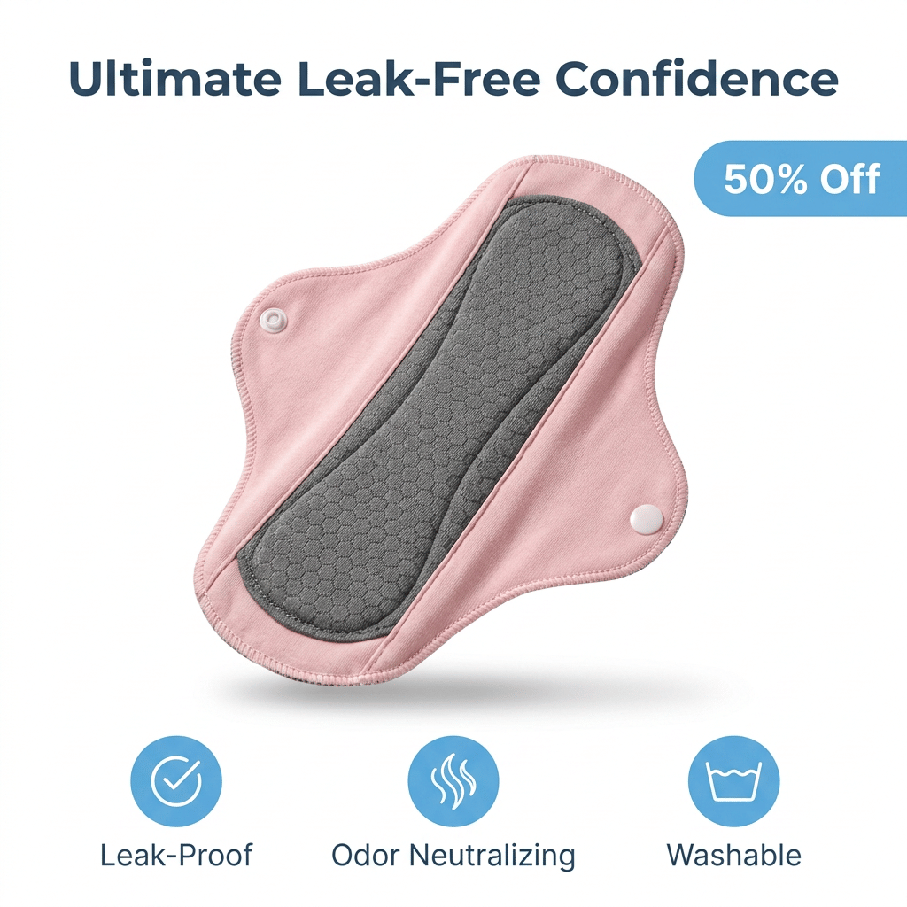 Almohadilla lavable e impermeable - Control de olores con grafeno