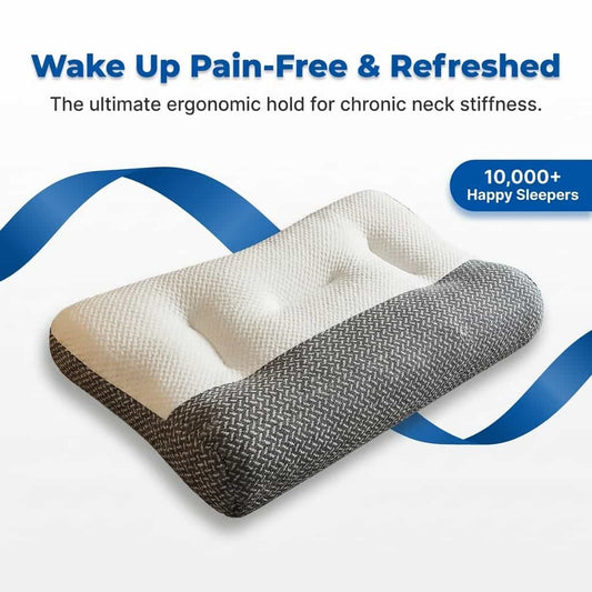 Ergonomic Relief Pillow - Relieves Neck & Shoulder Pain