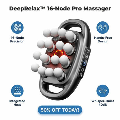 DeepRelax™ - Massaggiatore per Tessuti Profondi con Calore