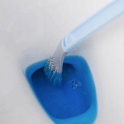 Silicone Toilet Brush - Sparkling Clean Toilets Without the Struggle