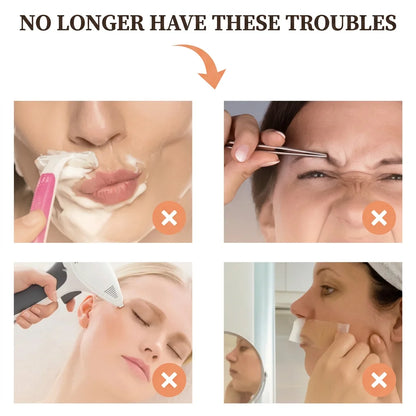 SilkySmooth™ - Plant-Based Facial Hair Remover