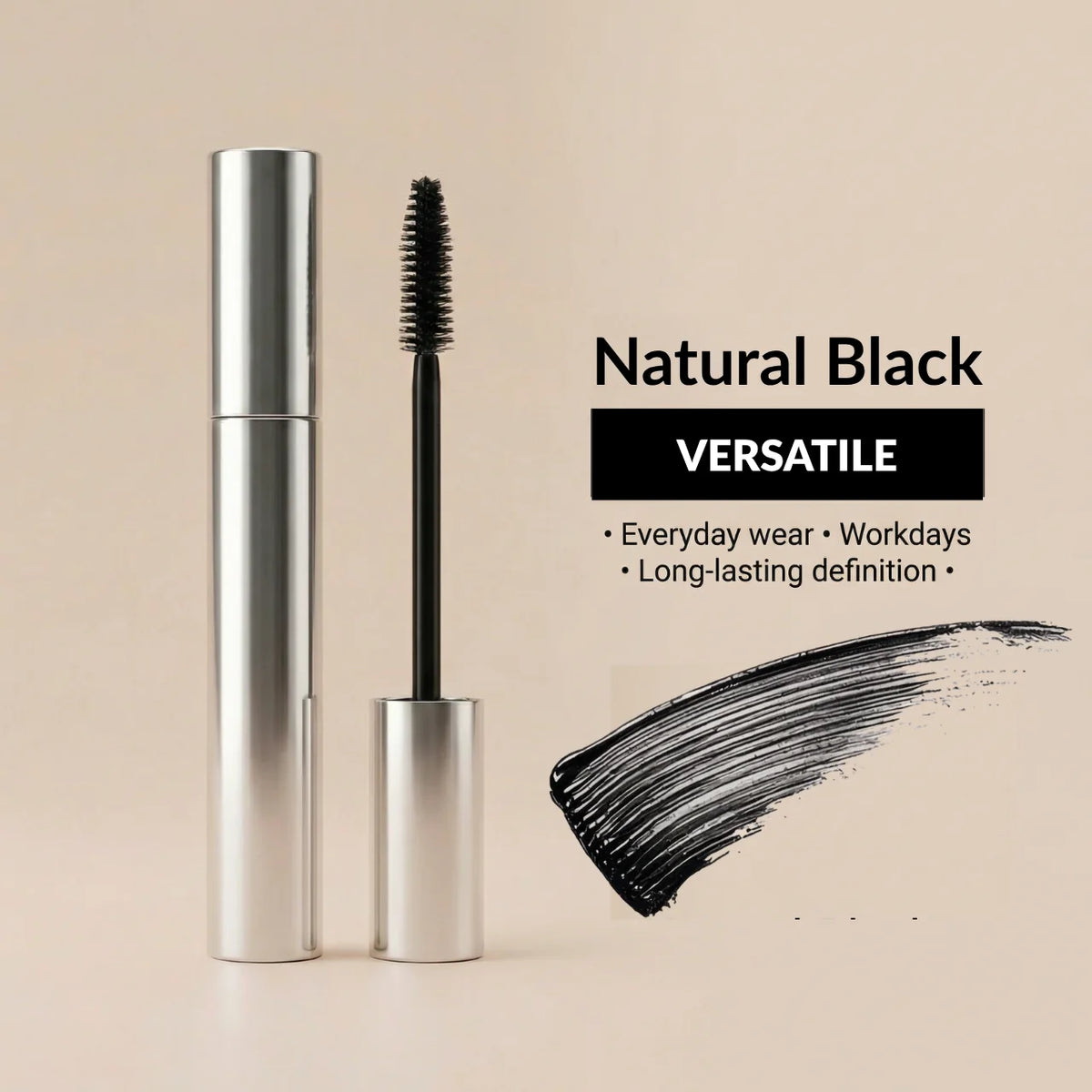AquaLash™ - Smudge-proof waterproof mascara for all-day wear