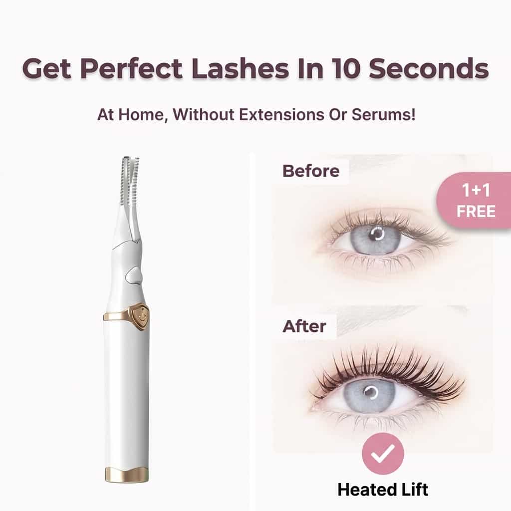 Instant Lash Lift Curler - Gentle design for all eye shapes