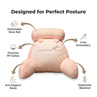 BackWell™ Ergonomic Reading Pillow
