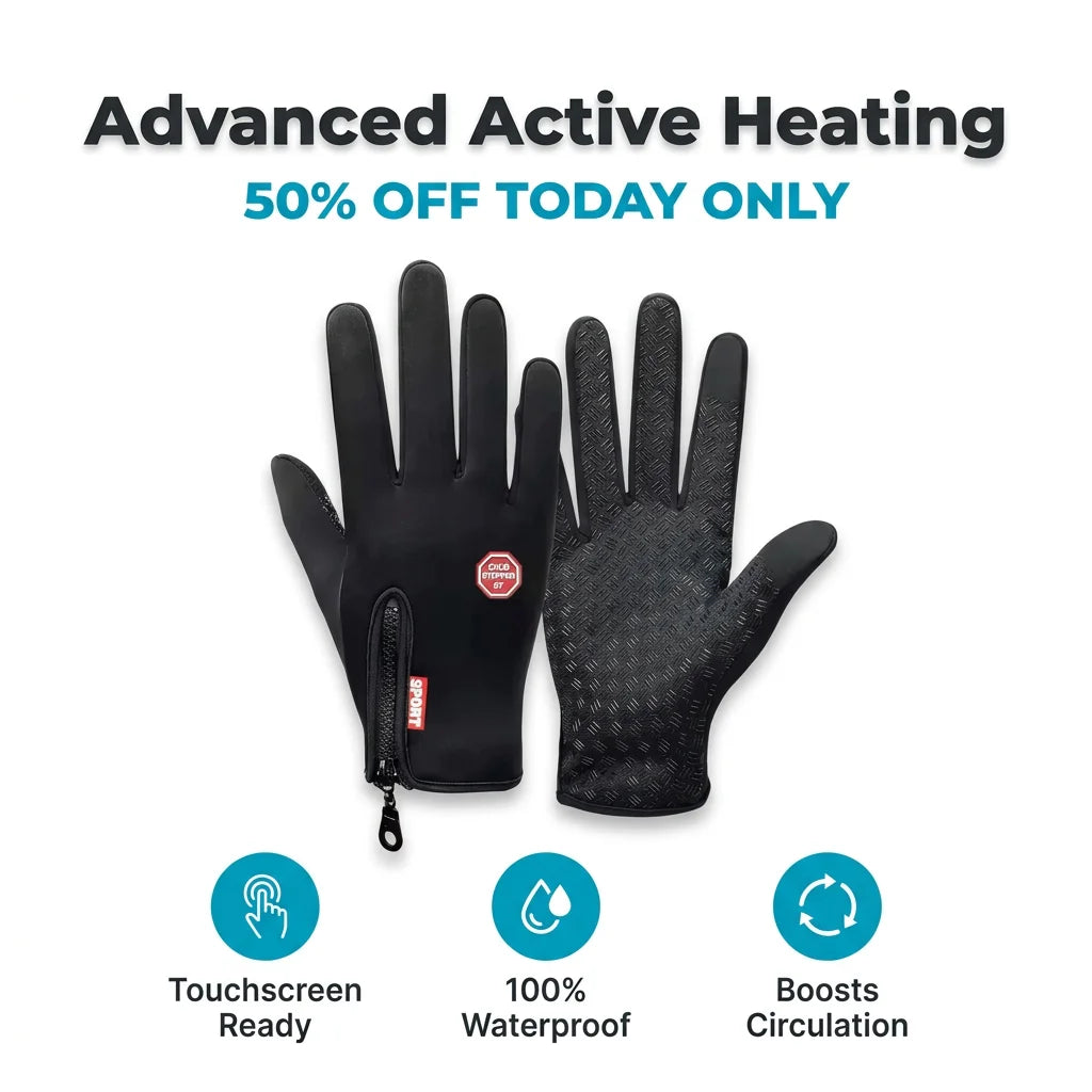 ThermoFlex™ - Thermal Waterproof Touchscreen Gloves