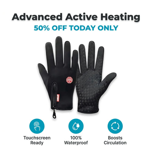 ThermoFlex™ - Thermal Waterproof Touchscreen Gloves