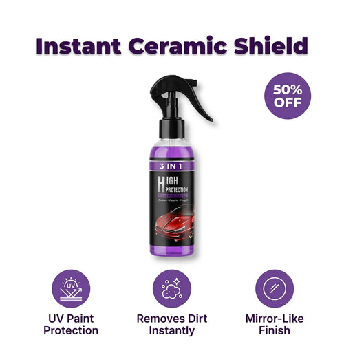 GlossMax™ - Professional 3-in-1 Ceramic Coating Spray