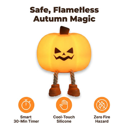 SpookGlow™ - Rechargeable Halloween bedside lamp with adjustable brightness
