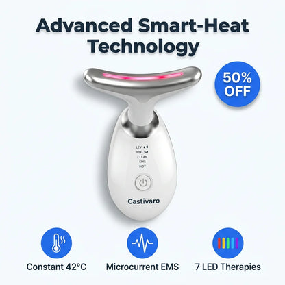 GlowMax™ - 7-Color LED Light Therapy & Facial Massage