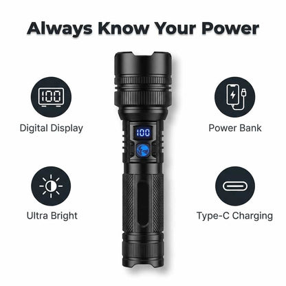 BrightMax™ - Ultra-Bright Zoom LED Flashlight