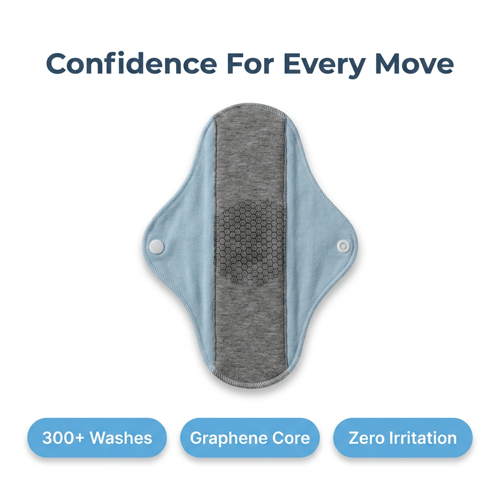Almohadilla lavable e impermeable - Control de olores con grafeno