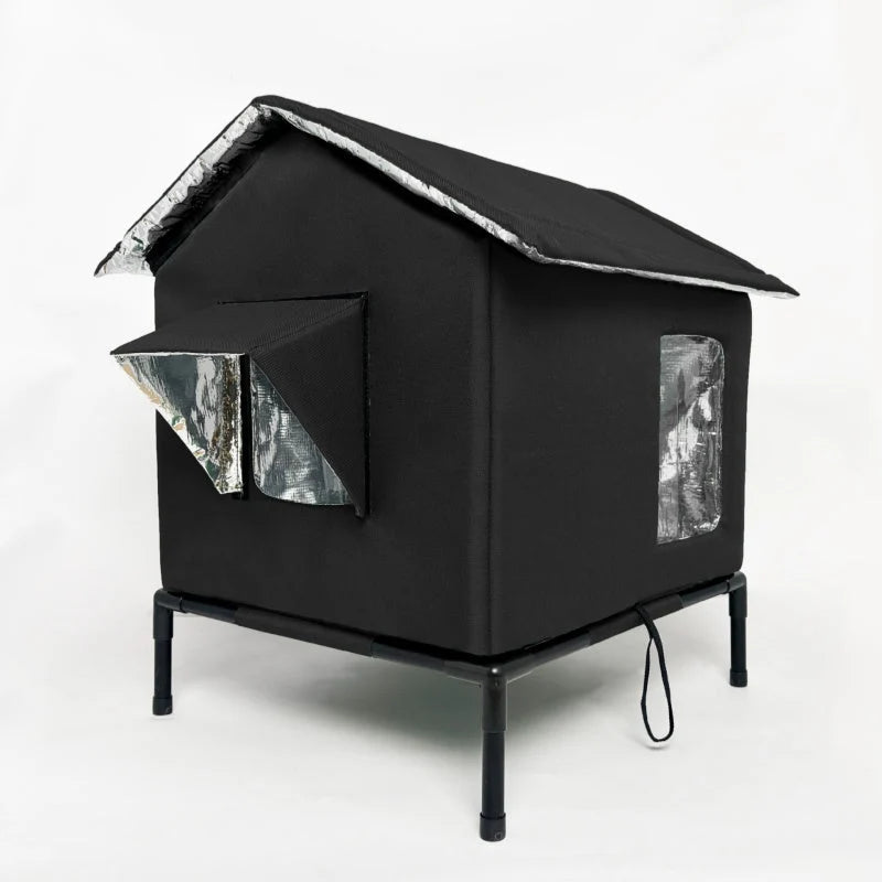 SafeCabin™ - Weatherproof outdoor shelter for cats