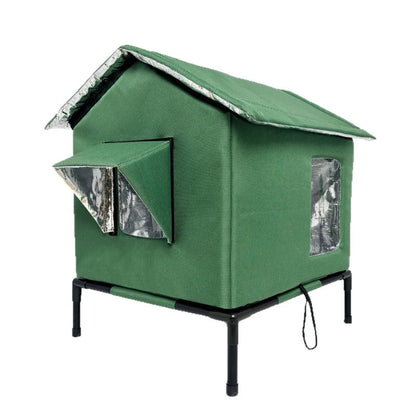 SafeCabin™ - Weatherproof outdoor shelter for cats