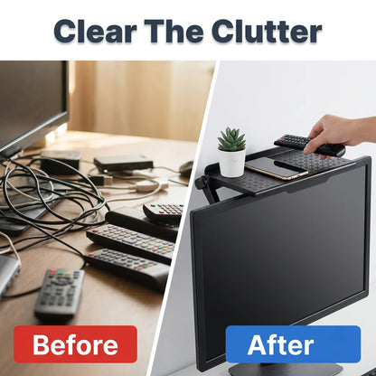 EasyRack™ - Adjustable TV and monitor shelf for extra storage