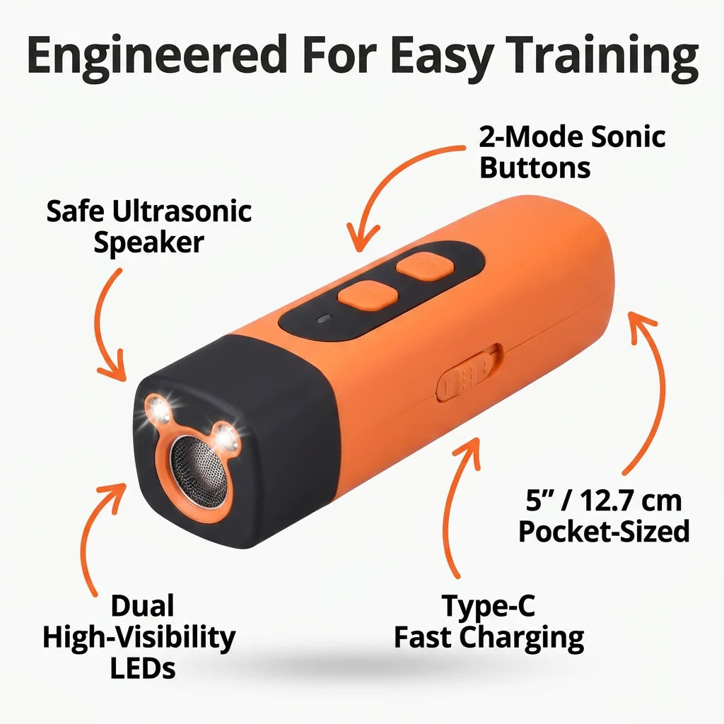 BarkGuard™ - Safe and Humane Ultrasonic Anti-Barking Device