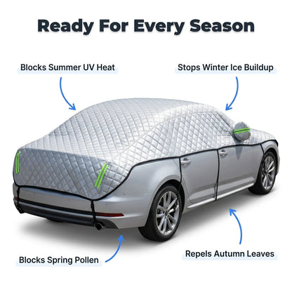 WeatherGuard™ - Waterproof and UV-resistant outdoor car cover
