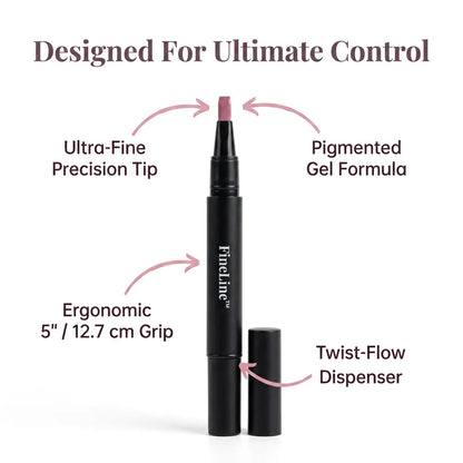FineLine™ - Professional nail art gel pen for precise designs
