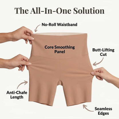 Seamless Shaper Shorts - Anti-Chafe Comfort