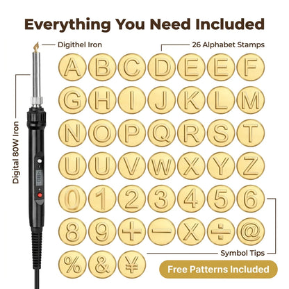 ProMark™ - Professional Custom Lettering Kit for Handmade DIY Projects