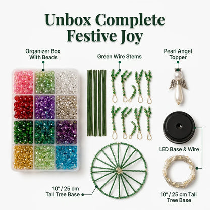 FestiveGlow™ - Complete All-in-One Holiday Tree Crafting Kit