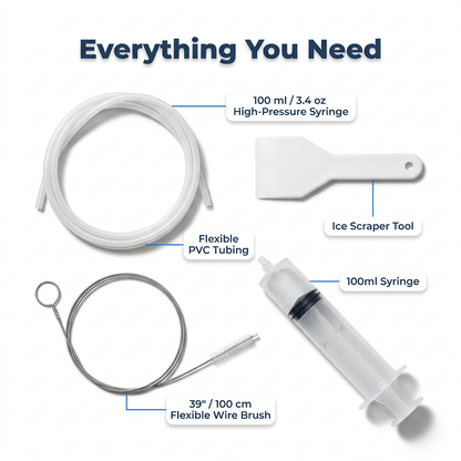 EasyDrain™ - Flexible Brush & Spray for Clog-Free Pipes