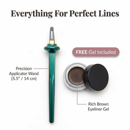 Precision Eyeliner Drawing Tool - Effortless winged liner for beginners
