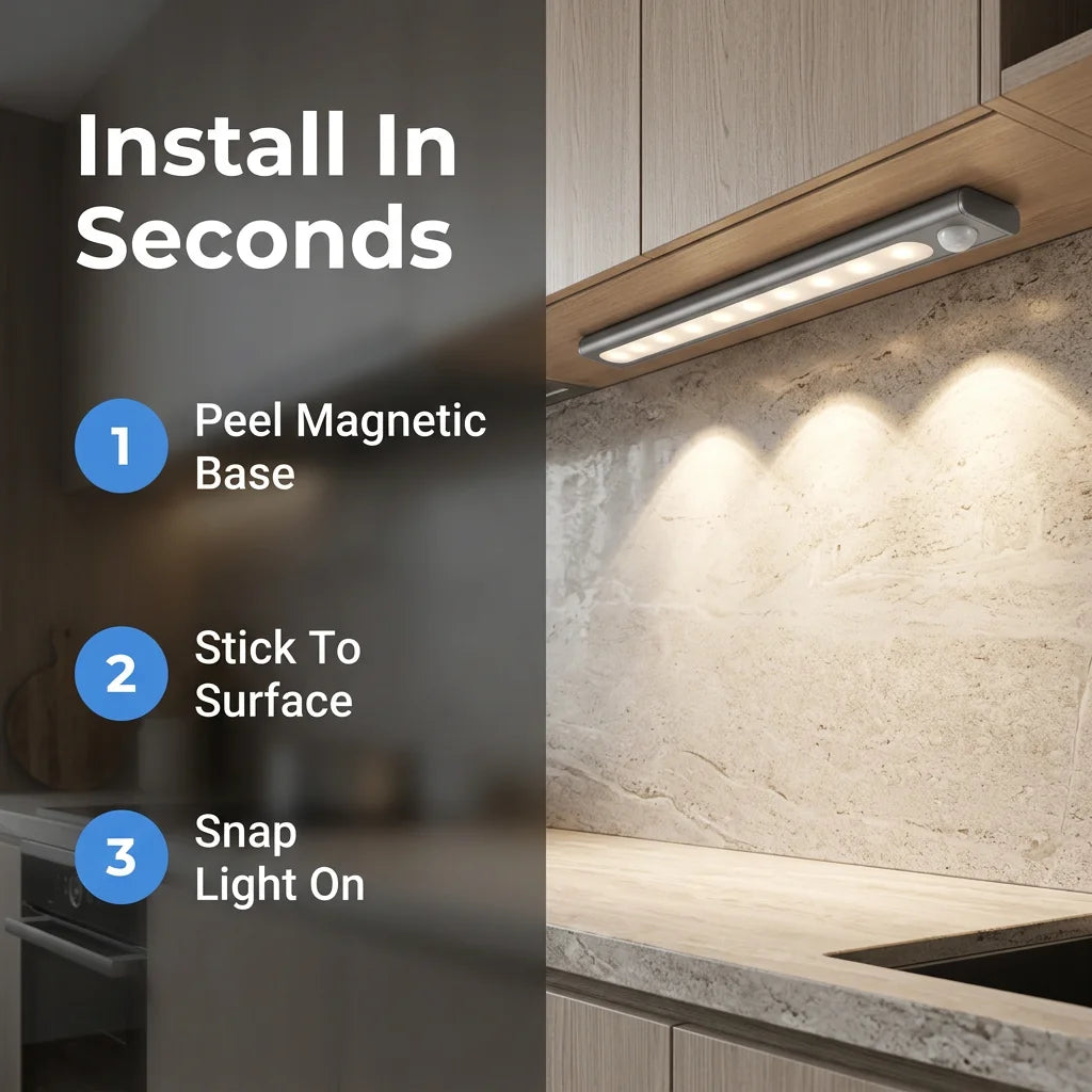 MotionShine™ - Automatic motion sensor LED lighting
