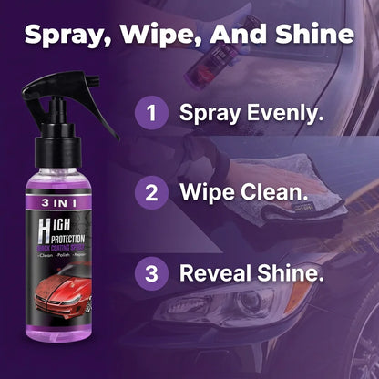 GlossMax™ - Professional 3-in-1 Ceramic Coating Spray